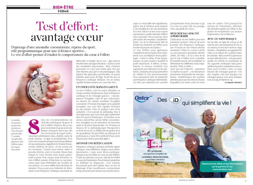 TEST D'EFFORT BES334_