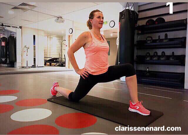 CLARISSE NENARD SPORT SANTÉ PSOAS ÉTIREMENT 1
